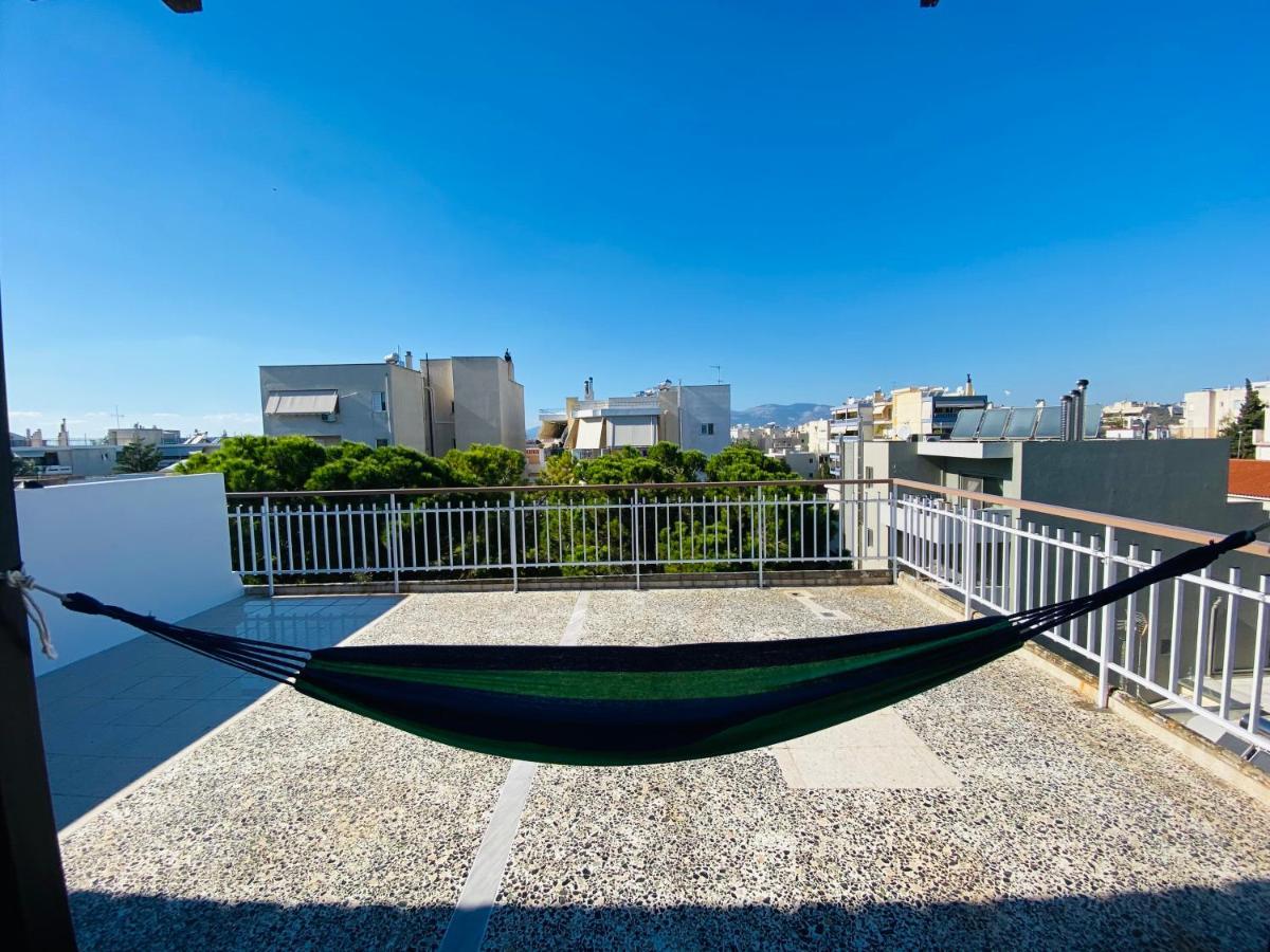 地铁站旁,免费停车位,距机场15分钟车程,独享80平米露台和美景,星空帐篷,舒适淋浴,宽敞3间房3张双人床公寓 Aten Exteriör bild